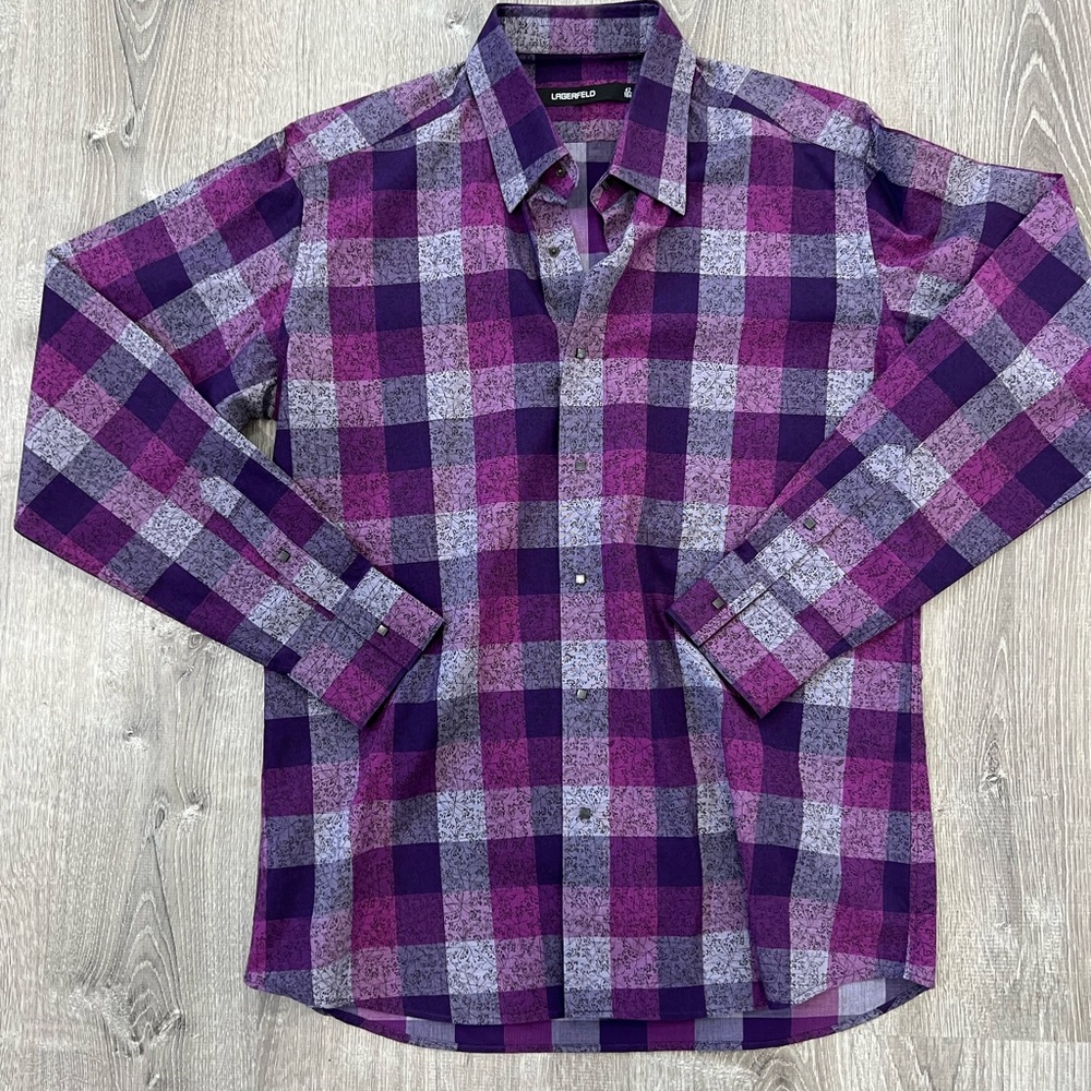 Lagerfeld, Men’s Casual Button Down